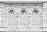 Carved White Door Art Wall  Backdrops for Wedding