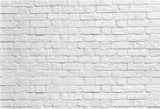 White Brick Wall Microfiber for Prop Rubber Floor Mat