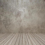 Abstract Wall Wood Floor Photo Backdrop for Studio