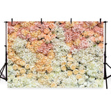 Wedding Valentine's Day Mother's Day Flower Wall Photography Backdrop