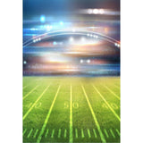 Football Field Backdrop Green Grass Sports Party Photography Background
