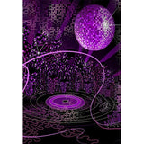 Purple Glitter Ball Backdrops Dreamlike Universe Photography Background
