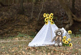 Wigwam Baby Show  Sun Flowers Backdrop for AGR Photography