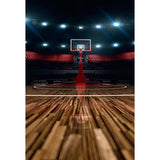 Night Stadium Wood Floor Backdrop Basketball Field Photography Background