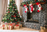 Socks Christmas Tree Photography Backdrops