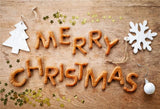 Copy of Wooden Christmas Photography Backdrops