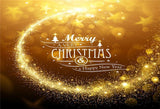 Merry Christmas Happy New Year Glitter Backdrop for Picture