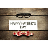 Printed Wood Floor Backdrop Father's Day Celebration Photography Background