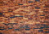 Dark Brown Brick Wall Photo Backdrop for Studio Prop