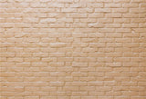 Champagne Brick Wall Backdrop for Photography Prop
