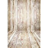 Retro Printed Narrow Wood Floor Texture  Backdrop for Photography