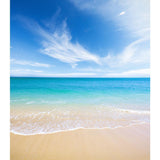 Summer Holiday Beach Backdrop For Seaside Scenery Photography
