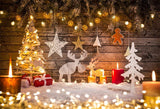 Christmas Backdrop for Photography light Star Background