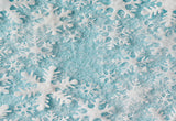 Snowflake Winter Photography Backdrop Christmas Background