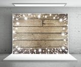 Snowflake Wood Wall Photo Backdrop for Christmas