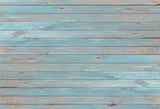 Vintage Grey Blue Wood Wall Backdrop for Photos