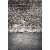 Black Brick Wall  Backdrops Grunge Wall Backgrounds For Photography