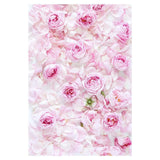 Pink Flowers Wall For Wedding Photography Backdrop
