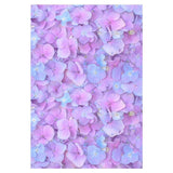 Printed Purple and Pink Flowers Wall For  Photography Backdrop