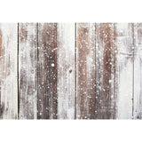 Snowflake Wooden Backdrop for Photos