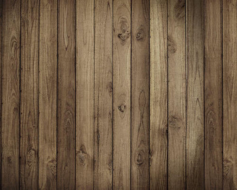 Brown Wood Grain Rubber Floor Mat