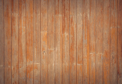 Orange Wood Grain Wood Floor for Studio Rubber Floor Mat