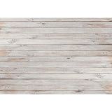 White Narrow Wood Floor Texture Backgrounds Rubber Floor Mat
