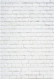 White Brick Wall Portrait Photography Backdrops for Photographer